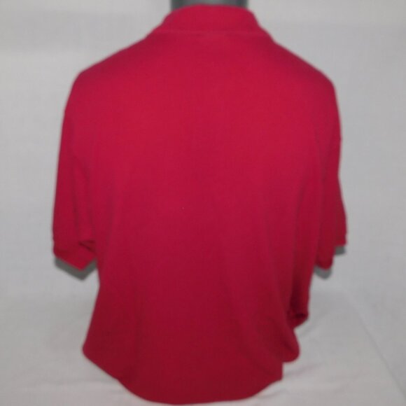 Lacoste Mens 9 (4XL) Burgundy Pique Polo Shirt - Picture 9 of 13